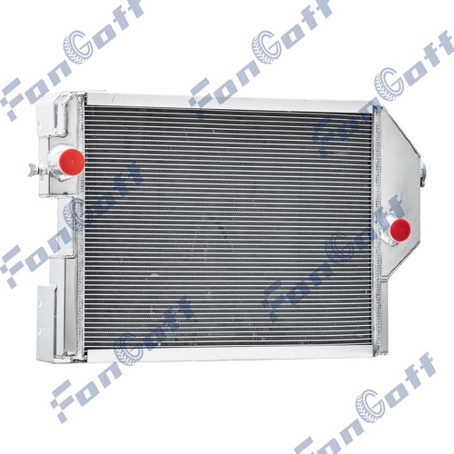4 Row Aluminum Tractor Radiator For John Deere 4430 AR61878 AR61879 ...