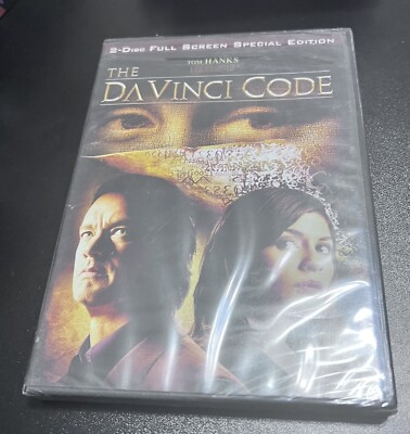 The Da Vinci Code DVD Full Screen 2-Disc Set Brand New Sealed