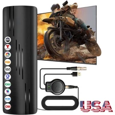5000 Miles 2025 Upgraded HDTV Antenna Digital for Local Channels/Smart Tv/Old TV