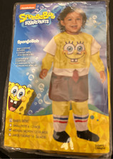 Nickelodeon Sponge Bob Costume Size Medium 12-18 Months