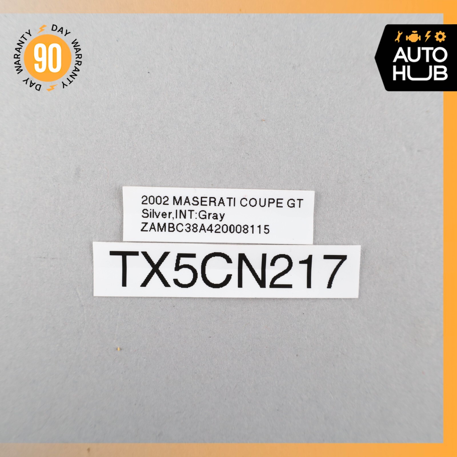 02-07 Maserati Coupe 4200 M138 Quattroporte Engine Oil Heat Exchanger OEM 50k