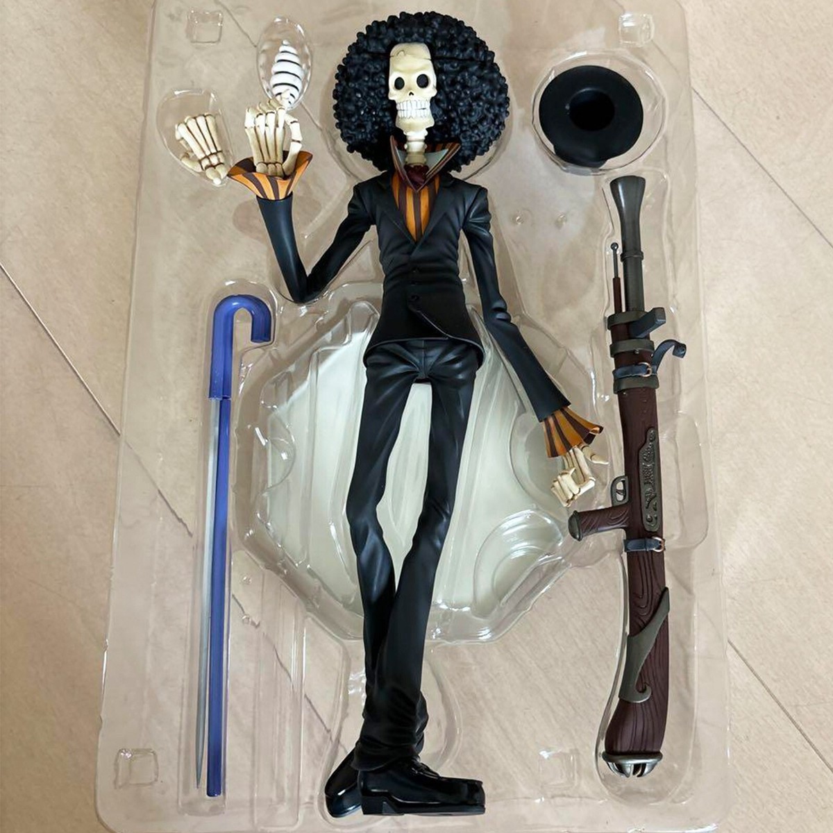 MegaHouse P.O.P ONE PIECE STRONG WORLD EDITION Brook Figure