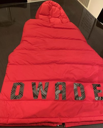 Way Of Wade D Wade Basketball Puffer Jackets 4XL 1 Red . New - Picture 5 of 5