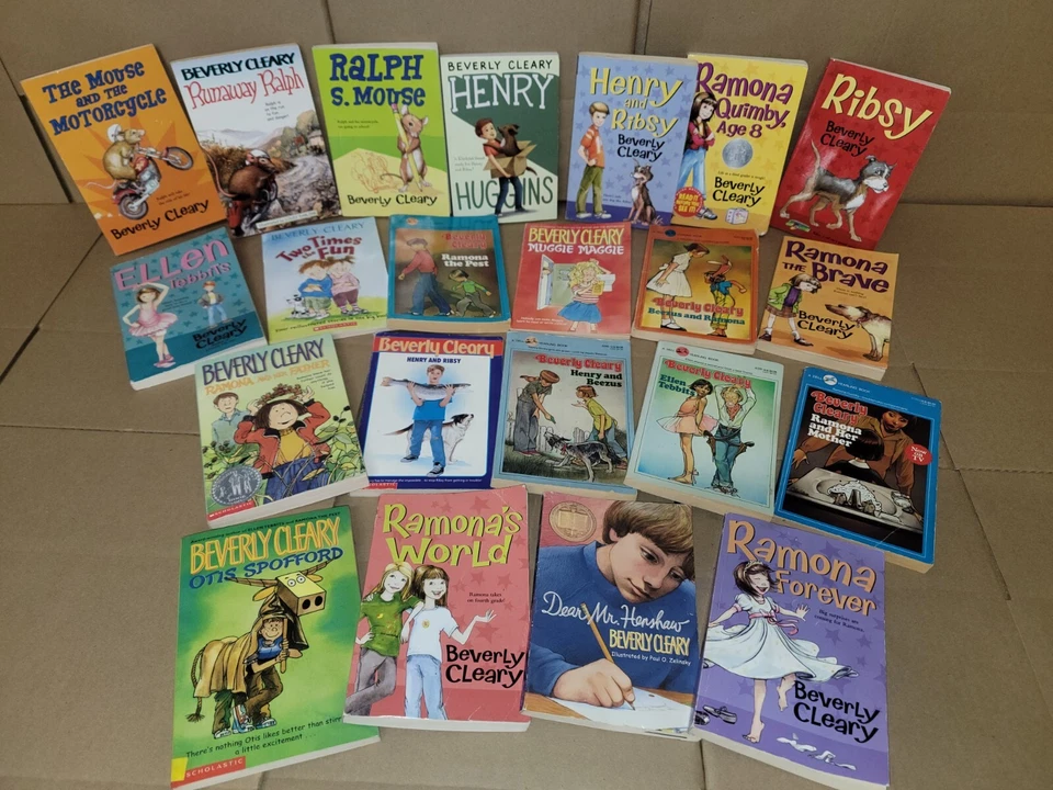 Лот из 8 детских книг Beverly Cleary Juvenile Chapter Ramona Henry МИКС НЕСОРТИРОВАННЫЕ - Изображение 3 из 3