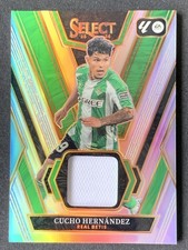 Cucho Hernandez 2025-26 Panini Select La Liga Swatches Jersey Silver #No. SW-CH