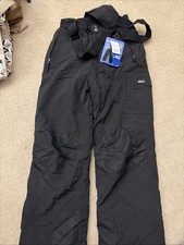 Weatherproof 32 Degrees Boy's Girls Zip Off Suspender Snow Pants Size L 14/16