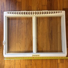 Frigidaire /Kenmore Ref Crisper Cover Frame  Glass 2403370 240364787 240350608