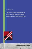 Il Diritto Britannico Dei Mercati Finanziari Nell'era Della Brexit, Dell'esg E D