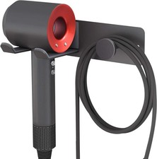 Hair Dryer Holder Wall Mounted Stainless Steel Self Adhesive Blow Dryer Holder