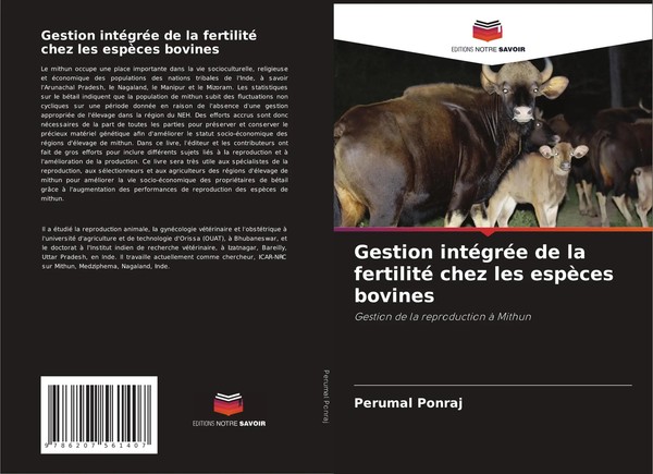 Perumal Ponraj | Gestion IntéGréE De La Fertilité Chez Les EspèCes Bovines-image