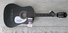 Zach Top Signed Ashthorpe 38" Acoustic Guitar JSA Cold Beer & Country Music