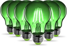 Feit Electric A19/TG/LED/6 25W Equivalent Dimmable Clear Glass Filament...