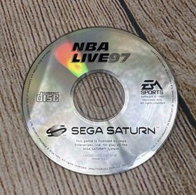 NBA Live 97 Sega Saturn Complete With Manual (PAL)