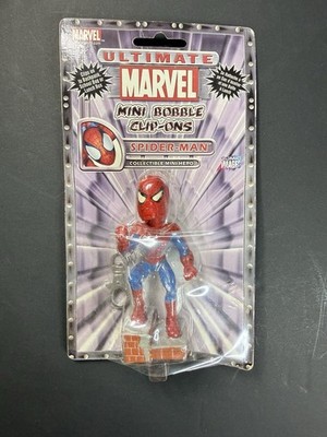 Marvel Ultimate Spider-Man Mini Bobble Clip-On COMIC IMAGES New SEALED 2002