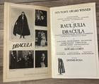 "Dracula"    Souvenir Program Program 1978 TONY AWARD WINNER Staring RAUL JULIA — photo 4