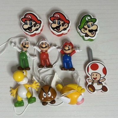 Super Mario Kinder Egg Joy Lot Prizes 10 Pieces Galaxy Luigi