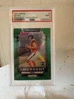 2024 Panini Prizm - Emergent Bo Nix #3 Green Prizm (RC)