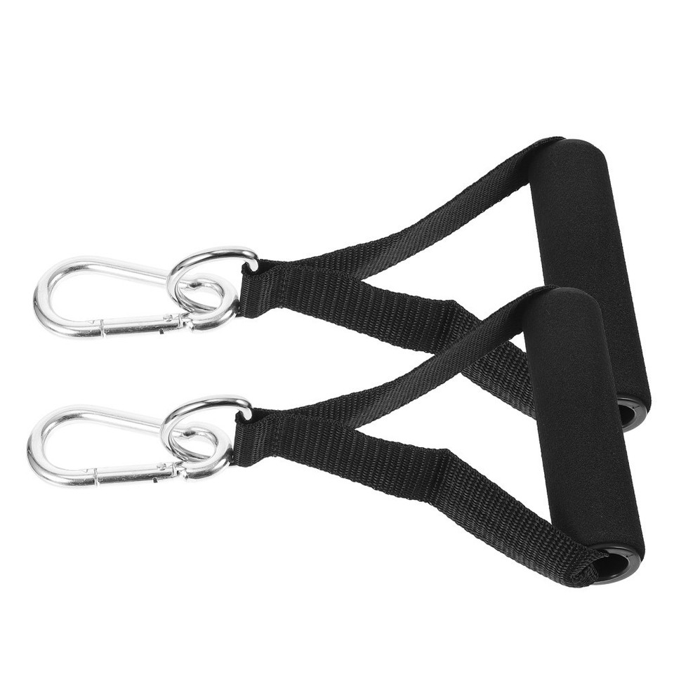 2 Pcs Exercise Training Handles for Gym Pull Rope Fitness Strength ...