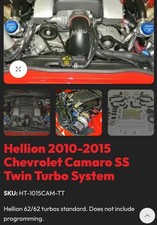 2010-2015 Camaro Hellion 6262 Twin Turbo Kit 2010-2015 Camaro Hellion 6262 Twin Turbo Kit