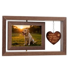 Dog Memorial Gifts for Loss of Dog Sympathy Gift, Cat Pet Picture Frame for 6...