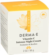 Derma-e Vitamin C Intense Night Cream Probiotics & Rooibos-2 fl oz