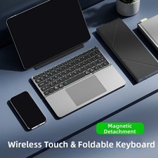 Universal Foldable Keyboard Bluetooth 5.3 Rechargeable Keyboard  Notebook