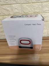 Mini Heat Press Machine Iron Transfer Sublimation T-Shirt Small Portable NEW