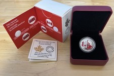 2015 Canada $3 Fine .9999 Silver Coin - 50th Anniversary of the Canadian Flag 