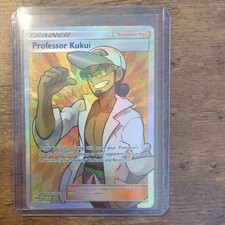 Pokémon TCG Professor Kukui Sun & Moon Base Set 148/149 Holo Full Art mint  on eBay