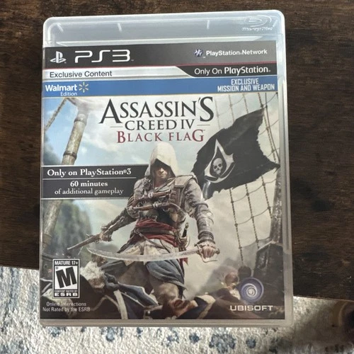 Assassin's Creed IV: Black Flag -- Walmart Edition (Sony PlayStation 3, 2013)