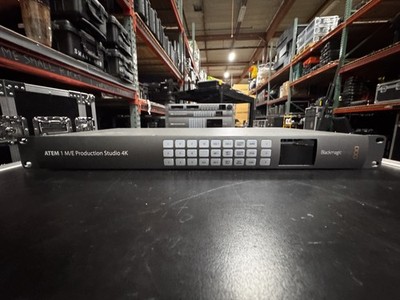 Blackmagic Design ATEM 1 M/E Production Studio 4K Broadcast Switcher