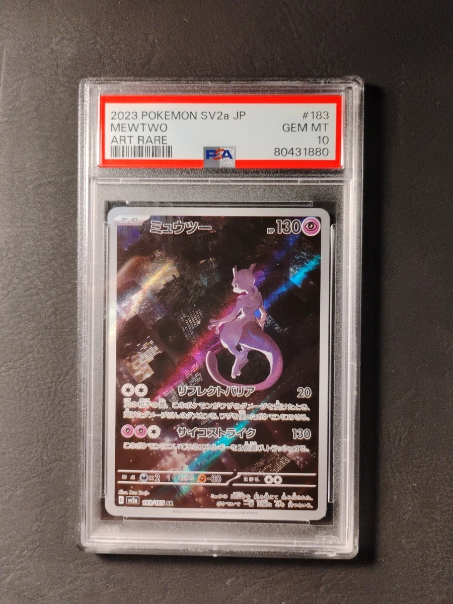 Collectible Individual Grade 10 Mewtwo Pokémon TCG Card Games in