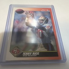 Score 1991 Jerry Rice Base Set Football Card #380 San Francisco 49ers NFL