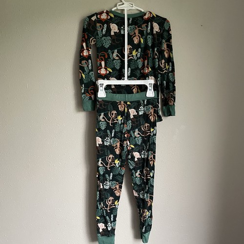 Juego de pijama de dos piezas Little Sleepies Monkeying Around talla 3T - Imagen 5 de 5