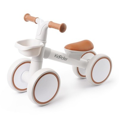 KidRoller Kid's Balance Bikes for 1 Year Old Boys and Girls, Standard, White 