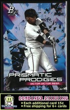 2019 Bowman Platinum Prismatic Prodigies #PPP-2 Victor Victor Mesa Miami Marlins