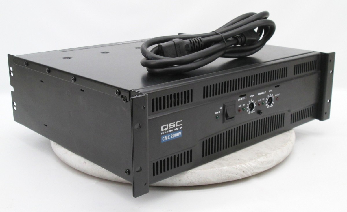 QSC CMX 2000V Flex-Use Professional Power Amplifier 2-Ch 2000W /CH