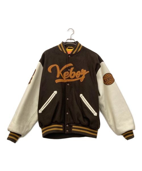 Stadium Jacket Unisex L Blue Black Vintage Sports Coat
