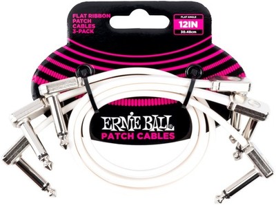 ERNIE BALL 6386 Flachband Patchkabel WKL-WKL 30cm