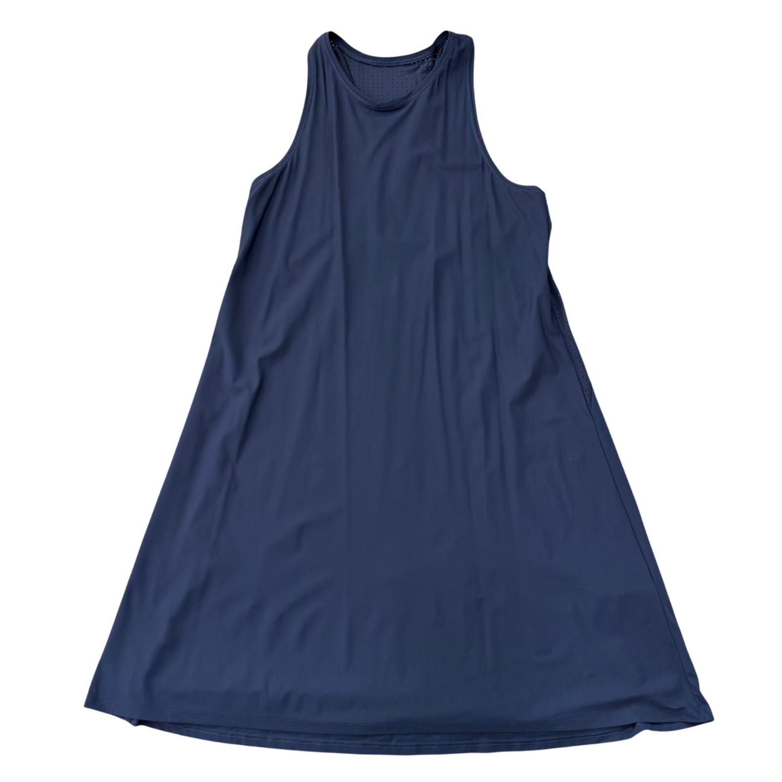 Sweaty Betty Explorer Ace Racerback Mini Dress in French Navy Blue Size X-Small