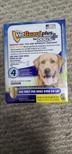 VETGUARD PLUS FOR DOGS, XL LARGE DOG OVER 66LBS, MONTHLY FLEA TICK AND MOSQUITO 