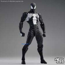 CT Toys Messtoys Symbiote Spider-Man Black Spider Action Figure Boxed In Stock