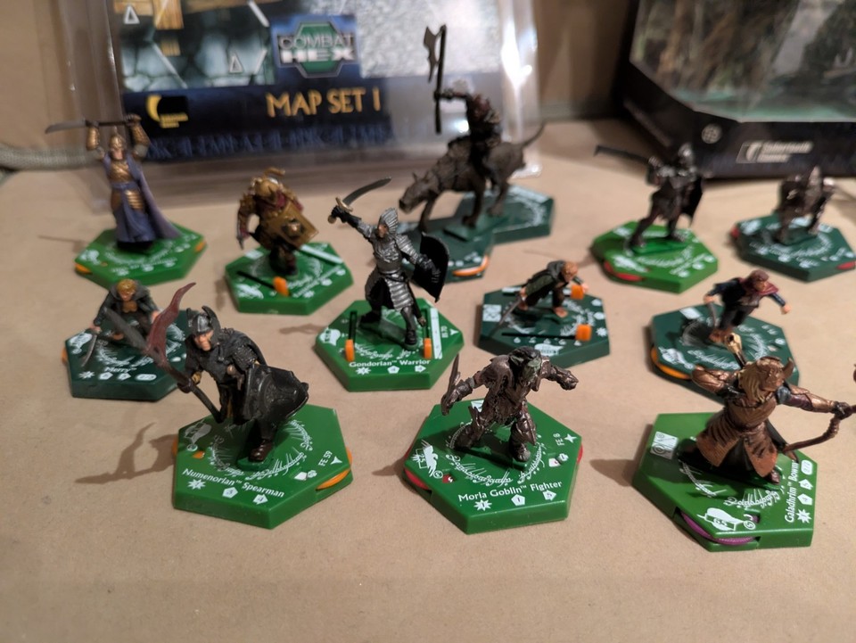 The Lord Of The Rings Tradeable Miniatures Game x14 Inc Treebeard and ...
