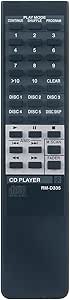 RM-D335 Ersatzfernbedienung fur Sony CD Player Compact Disc Player CDP-C445