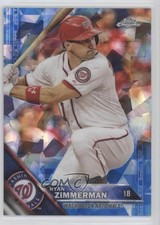 2016 Topps Box Set Chrome Sapphire Edition /250 Ryan Zimmerman #45 1c7