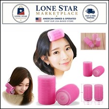 Reusable 2PCS Double-Layer Curlers - Pink Hair Styling Tools for Gorgeous Curls