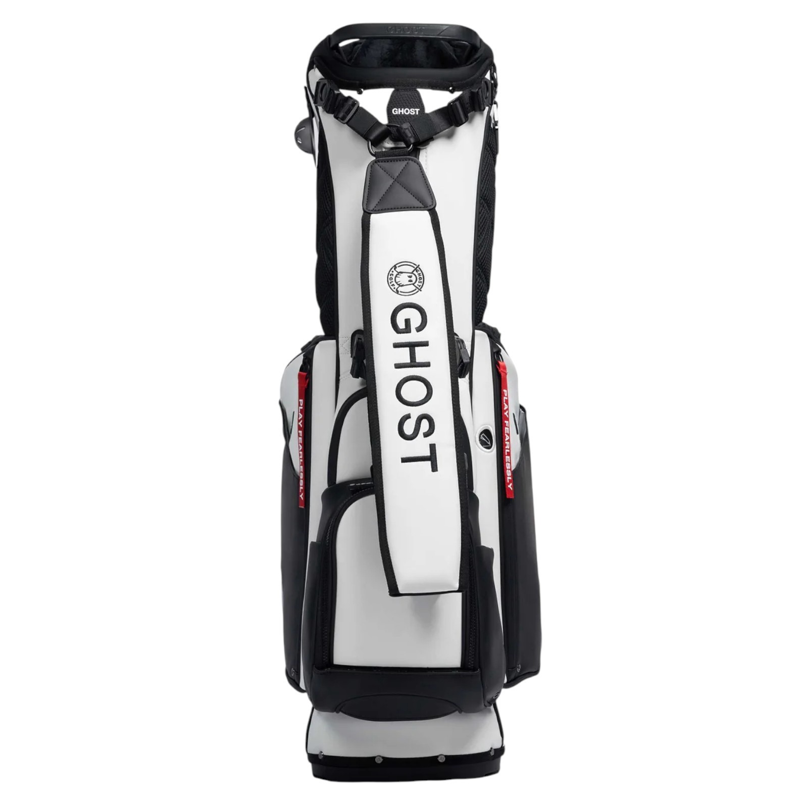 Ghost Golf 2025 Anyday 7-Way Stand Bag, Men's, Black/White