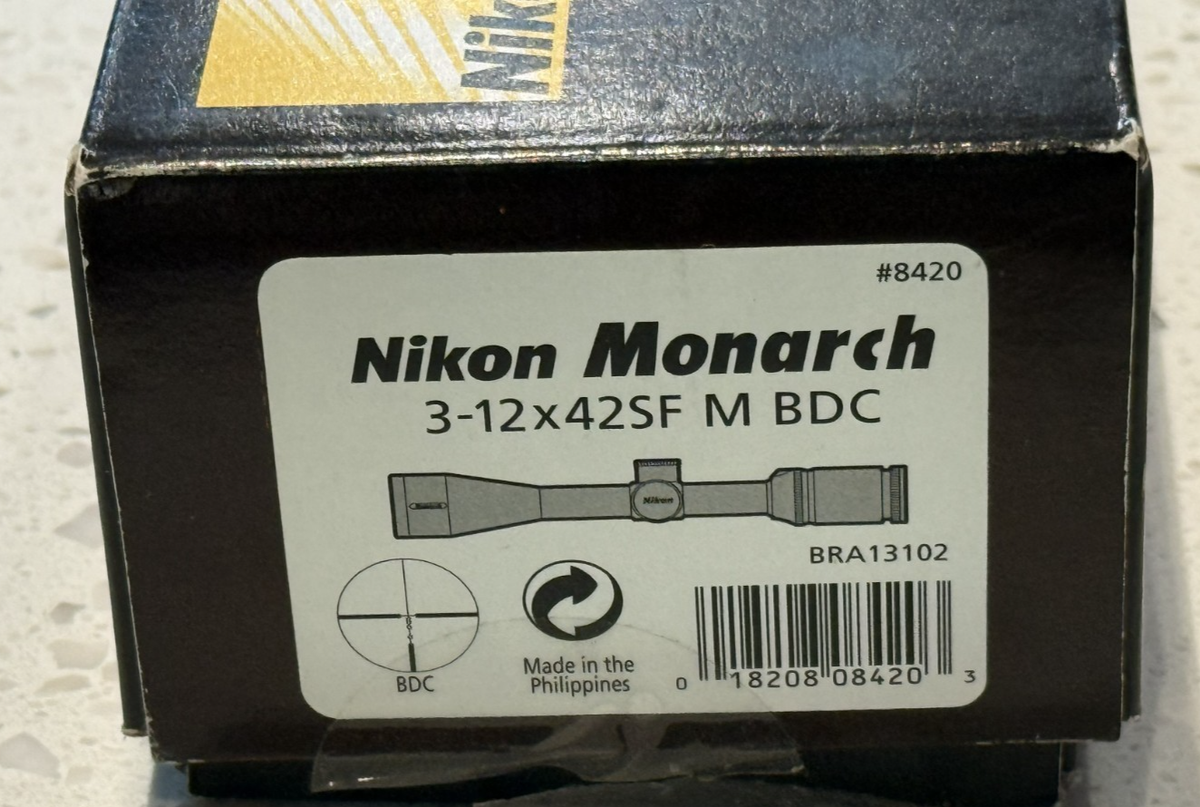 Nikon Monarch 3-12x42mm Rifle Scope for sale online | eBay