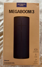 NEW Sealed Ultimate Ears MEGABOOM 3 Bluetooth Portable Speaker Waterproof Blue