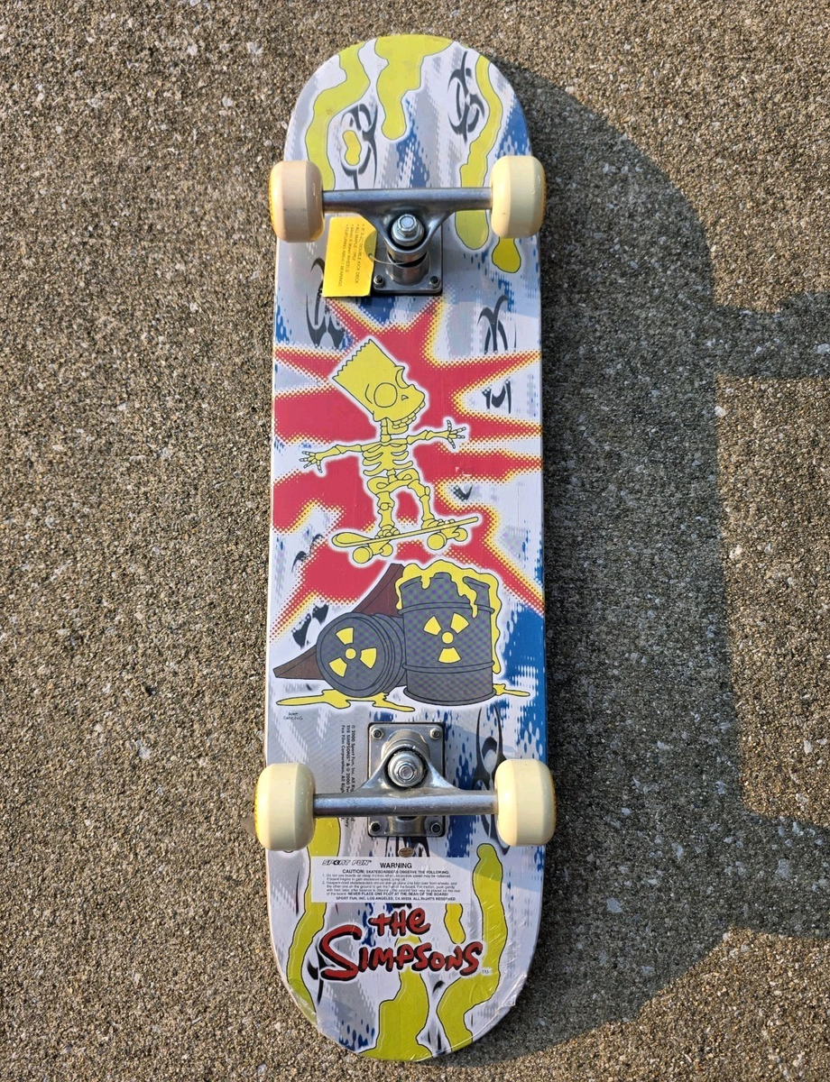 The Simpsons BART SK8 Skeleton Skateboard 8 The Simpsons BART SK8 Skeleton Skateboard 8